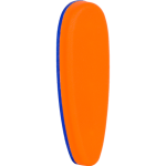 S17-O-BB. Bicolor (Orange-Bright Blue)17mm